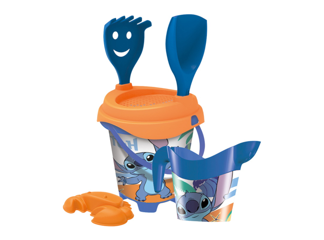 Stitch - sceau garni et arrosoir