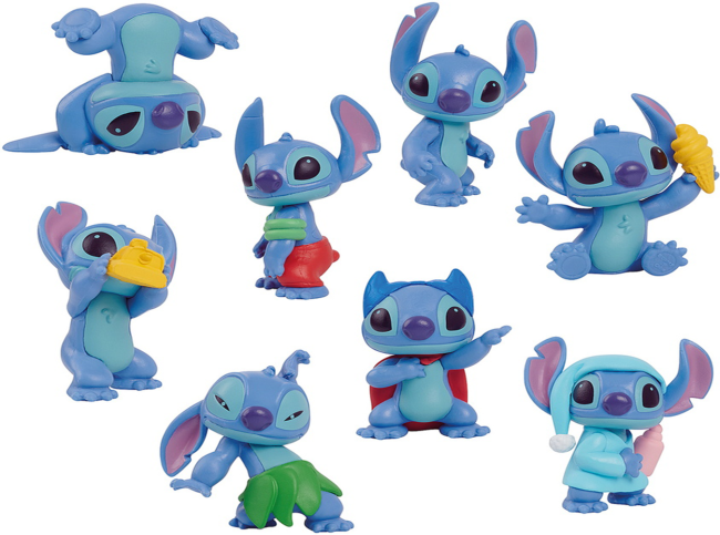 Stitch - Coffret 8 figurines 
