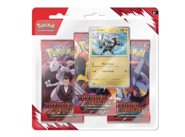 Pokémon JCC - Tripack Rivalités Destinées EV10