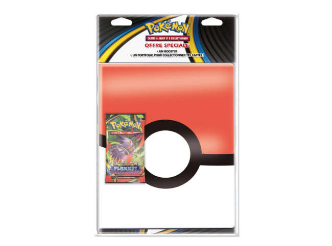 Pokémon JCC - Portfolio et Booster ME02 Flammes Fantasmagoriques 