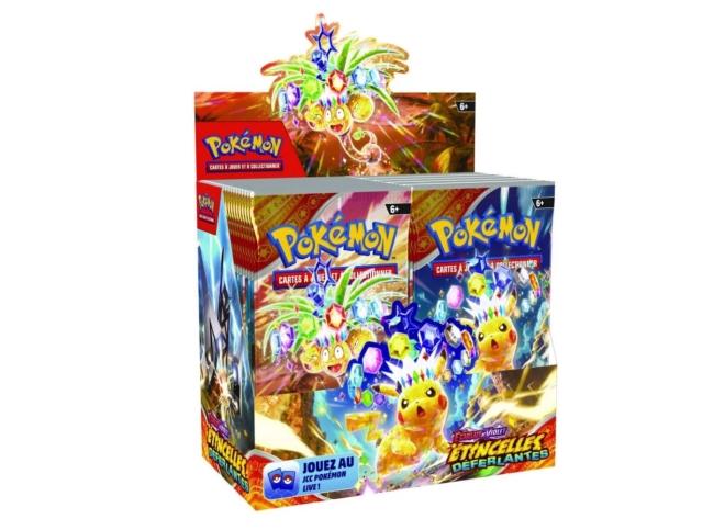 Pokémon TCG - Display Étincelles Déferlantes EV08