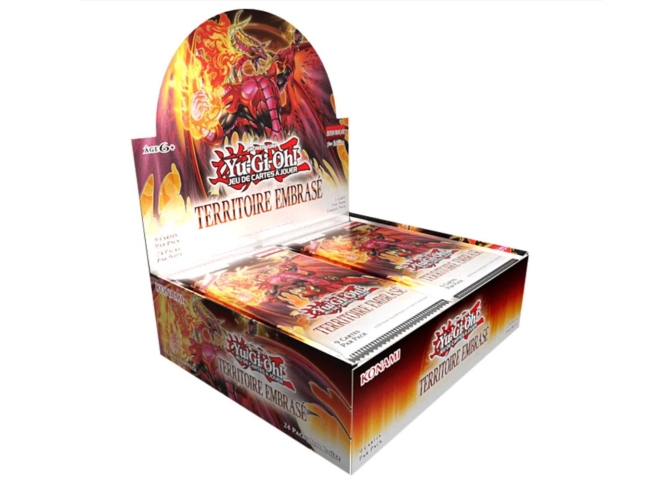 Yu-Gi-Oh! TCG - Display Territoire Embrasé