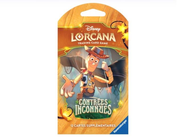 Lorcana TCG Disney - Boosters Contrées Inconnues