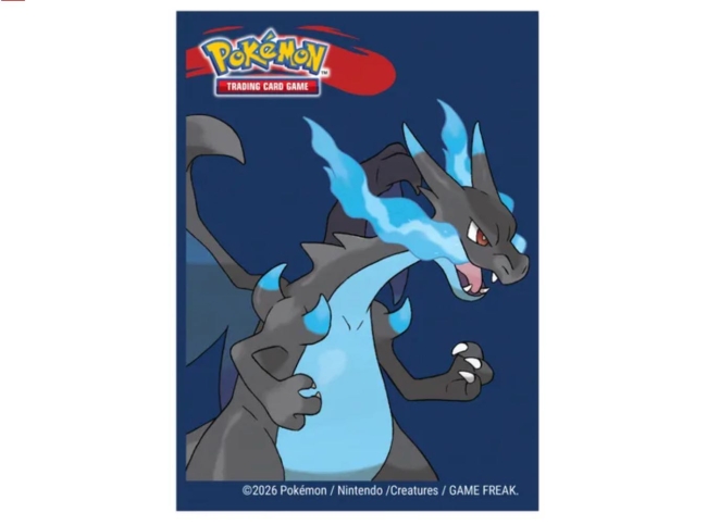Pokémon TCG - Ultra Pro - Pochettes de protection Méga-Dracaufeu X