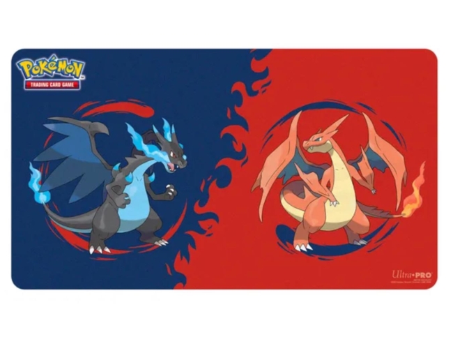 Pokémon TCG - Ultra Pro - Tapis de jeu Méga-Dracaufeu X et Méga-Dracaufeu Y