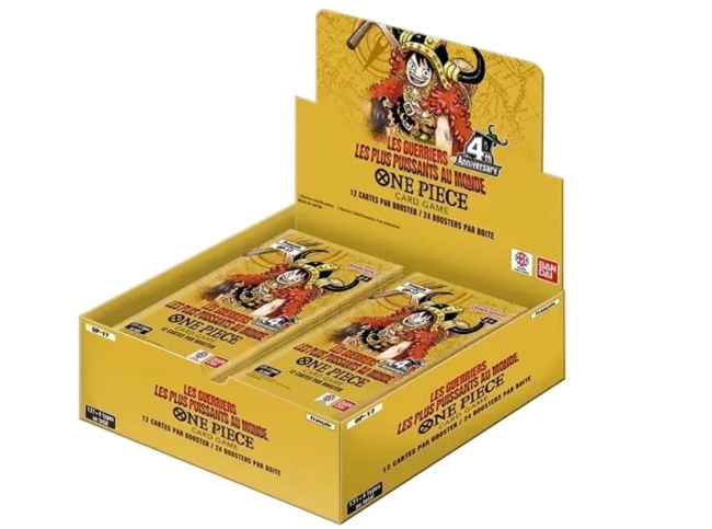 One Piece TCG - Display OP17 Les Guerriers Les Plus Puissants Au Monde