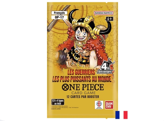 One Piece TCG - Boosters OP17 Les Guerriers Les Plus Puissants Au Monde 